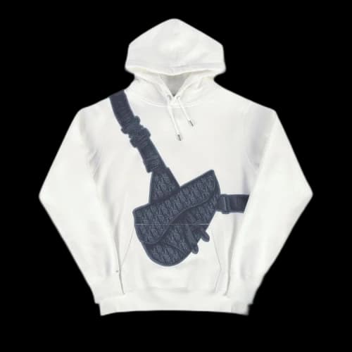 Dior Saddle Hoodie 'White'