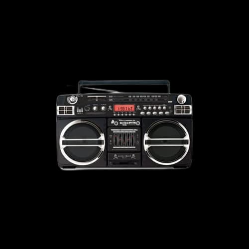 Mastermind x LASONiC Bluetooth Boombox Speaker In Black