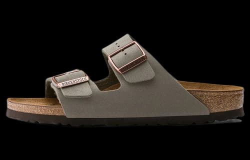 Birkenstock Arizona Birkibuc 'Stone'
