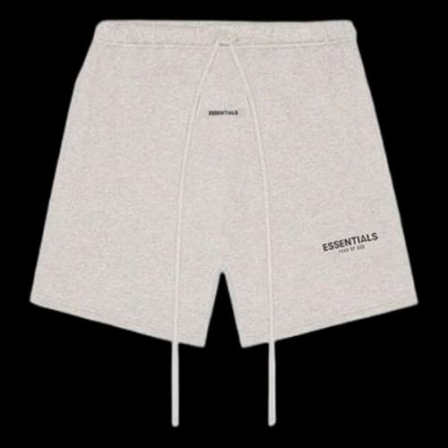 Fear of God Essentials FW20 Sweatshorts 'Heather Oatmeal'