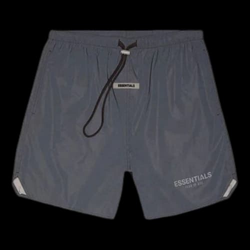 Fear of God Essentials FW20 Reflective Volley Shorts 'Black'