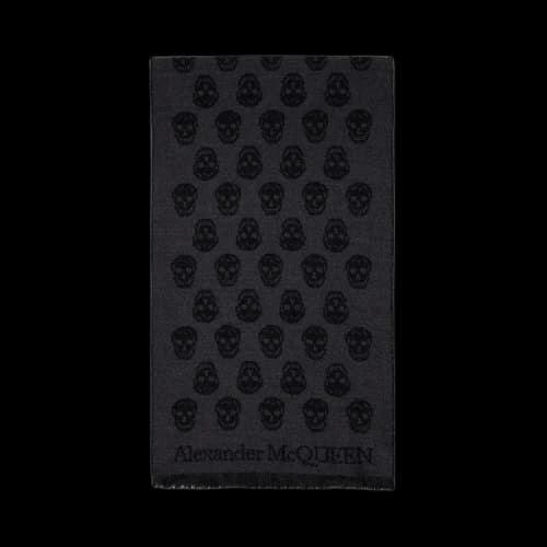 Alexander McQueen Skeleton Scarf 'Black'