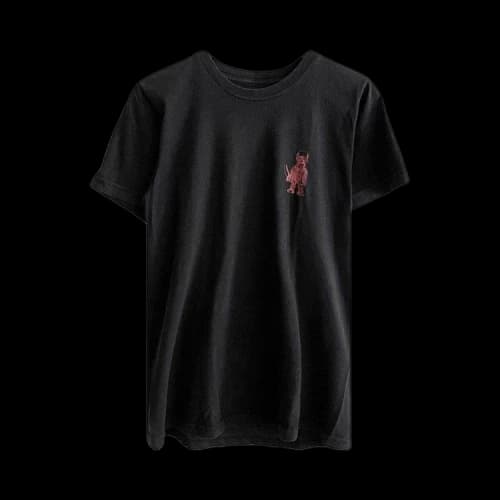 Chrome Hearts Foti Skull Japan Samurai Tee 'Black'