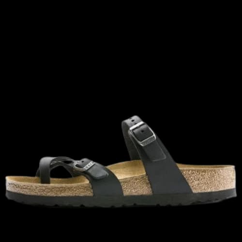 Birkenstock Mayari Natural Leather Oiled 'Black'