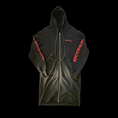 Chrome Hearts Zip Up Hoodie 'Black'