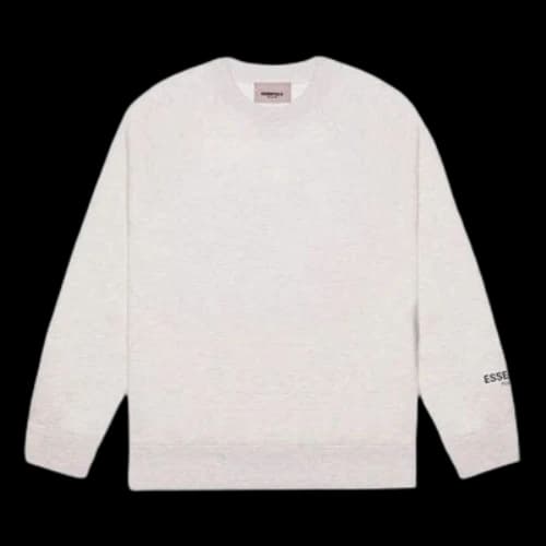 Fear of God Essentials FW20 Core Crew Neck Sweatshirt 'Heather Grey'