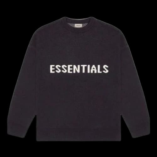 Fear of God Essentials FW20 Knit Sweater 'Black'