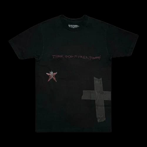 Cactus Jack by Travis Scott Met Life Black Tour Tee 'Washed Black'