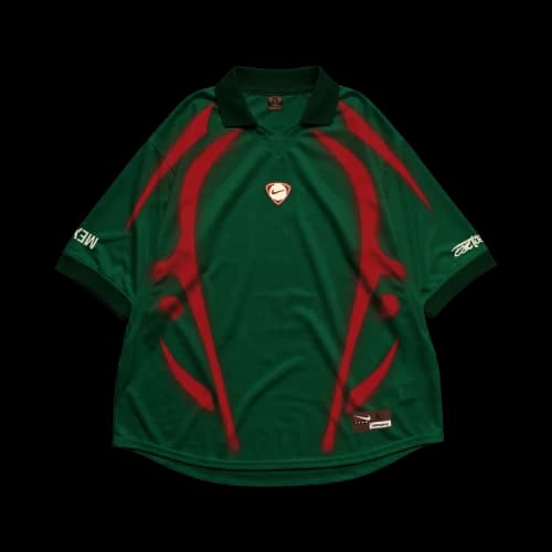 Cactus Jack by Travis Scott x Nike Mexico Total 90 Retro Jersey 'Green'
