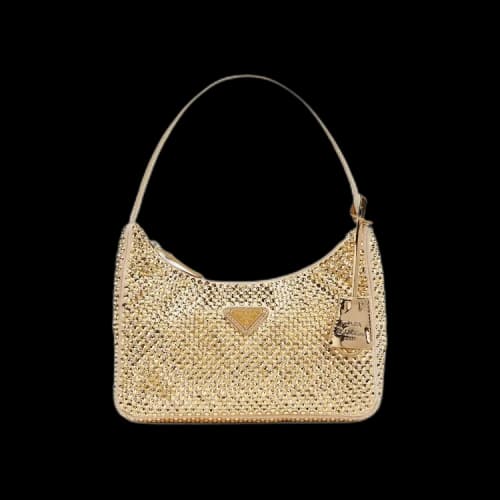 Prada Re-Edition 2000 Mini Shoulder Bag 'Gold'