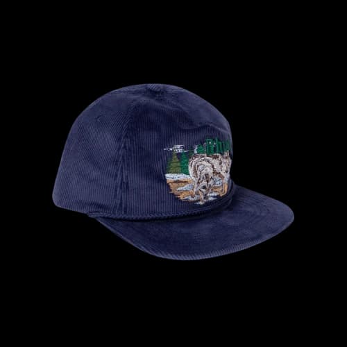 Rhude Corduroy Wolf Cap 'Blue'