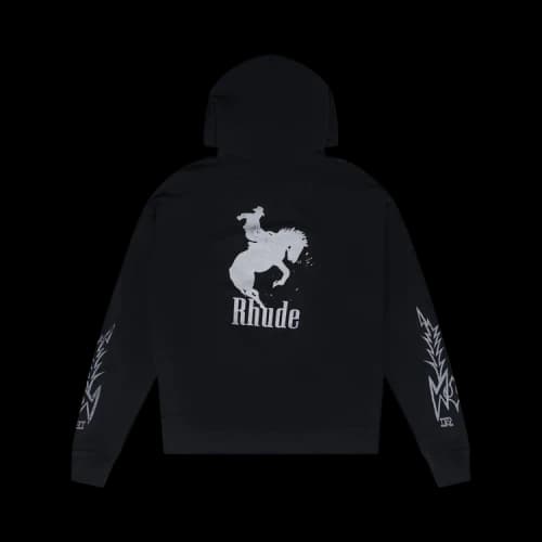 Rhude Tribal Box Hoodie 'Black'