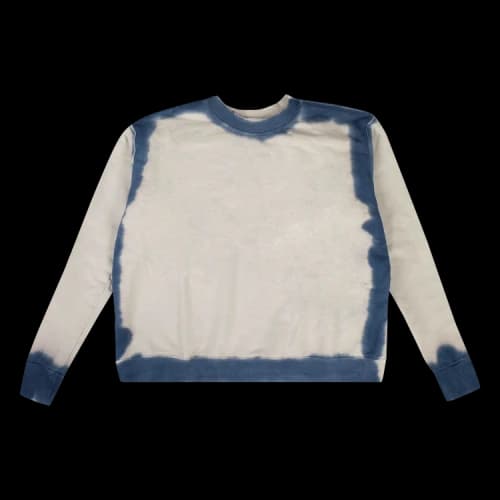 Rhude Tie Dye Crew Neck Sweatshirt 'Blue'
