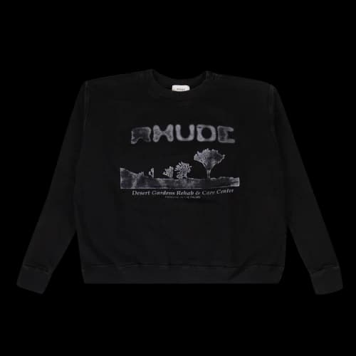 Rhude Desert Crew Neck Sweatshirt 'Black'