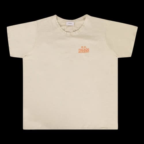 Rhude Facade Crew Neck T-Shirt 'White'