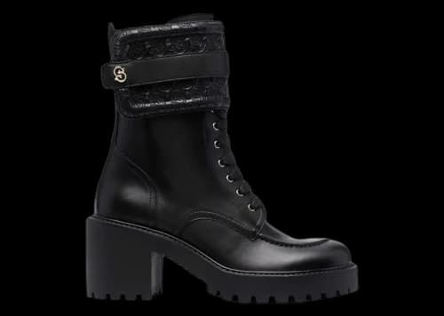 Ferragamo Shiraz Leather Boots Black (Women's)