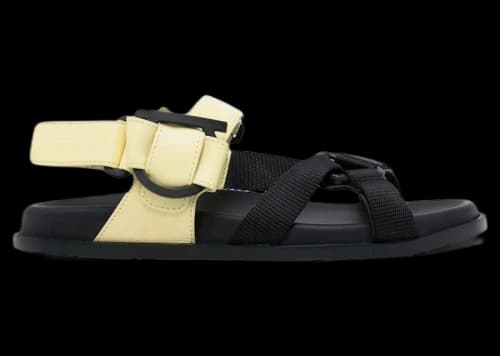 Ferragamo Gancini Touch-Strap Sandals Yellow (Women's)
