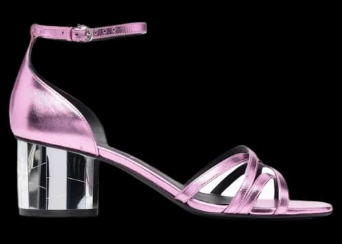 Ferragamo Mirrored 60mm Heel Sandals Pink (Women's)