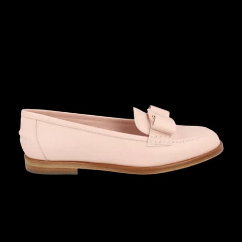 Ferragamo Vivaldo Leather Loafer 'Light Pink' (Women's)