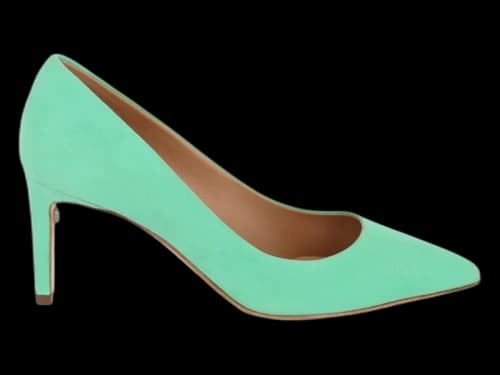 Ferragamo Ilary Pointed-Toe Pumps Green (Women's)