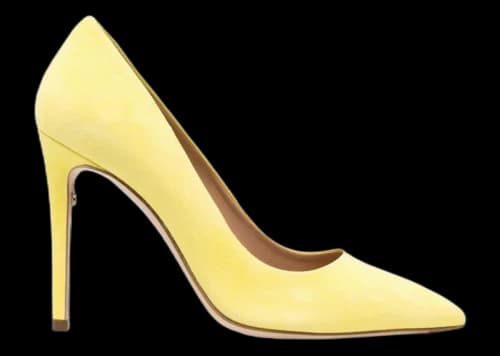Ferragamo Pointed-Toe 105mm Pumps Yellow (Women's)