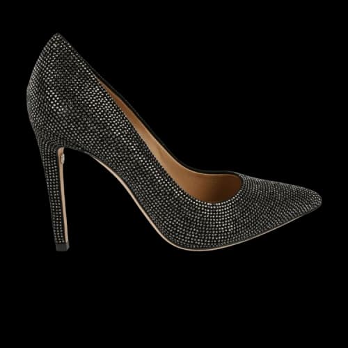 Ferragamo Ilary X5 Crystal Embellished Pumps Black (Women's)