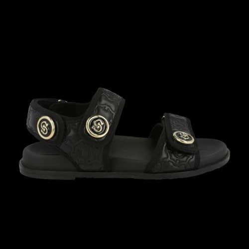 Ferragamo Keita Gal Leather Sandal 'Black' (Women's)