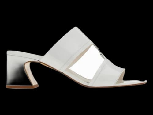 Ferragamo Tot 55 Sandals White (Women's)