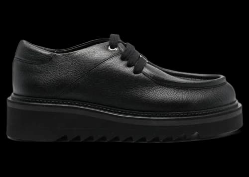 Ferragamo Lace Up Black (Women's)