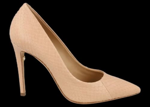 Ferragamo IIary X5 Snakeskin Pumps Bone (Narrow Width) (Women's)