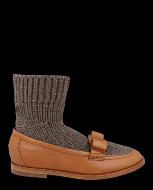 Ferragamo Vivaldoock Loafers Sella Vicuna (Women's)