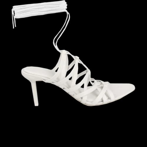 Ferragamo Atik Ankle Strap Sandal 'White' (Women's)