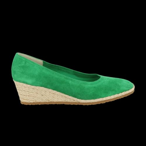 Ferragamo Campy Archive Limited Edition 1976 Espadrille Wedges Olive Green (Women's)