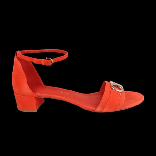 Ferragamo Como 30 Suede Sandal 'Orange' (Women's)