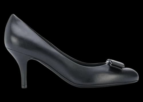 Ferragamo Carla Bow Detail Pumps Black (Women's)