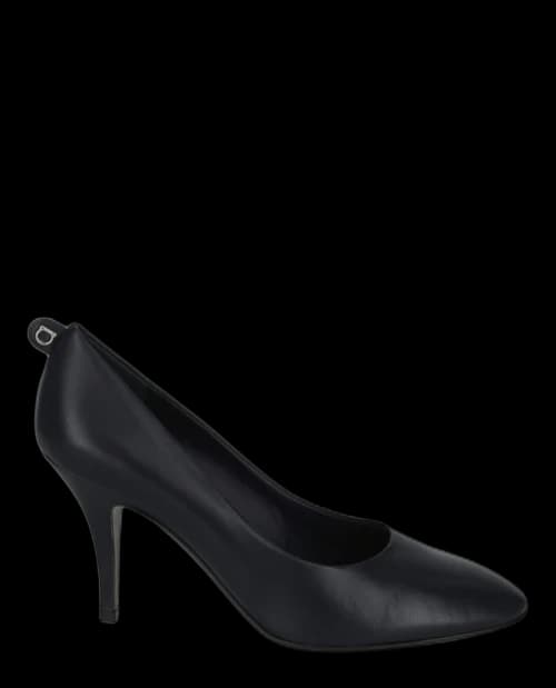 Ferragamo Judy Leather Pumps Blue (Women's)