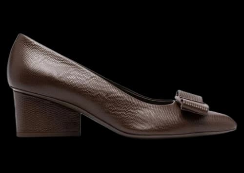Ferragamo Ornament Pump Green (Women's)