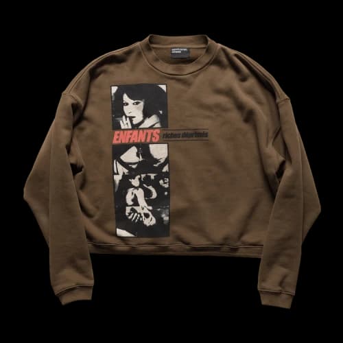 Enfants Riches Déprimés Vol III Crewneck Sweatshirt 'Burnt Umber'