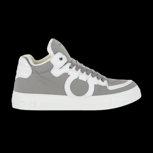 Ferragamo Marvelous 3 Low-Top Sneakers Light Grey