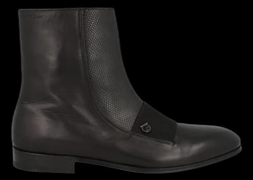 Ferragamo Geminiano Gancini Ankle Boots Black
