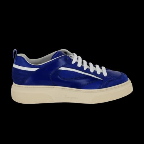 Ferragamo Cassini Low-Top Sneakers Blue