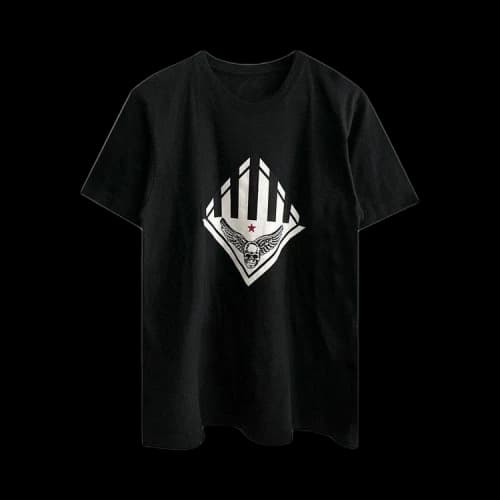 Chrome Hearts Foti Skull Angel Tee 'Black'