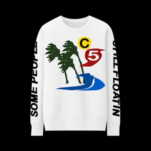 Cactus Plant Flea Market Lil Wayne Crewneck 'White'