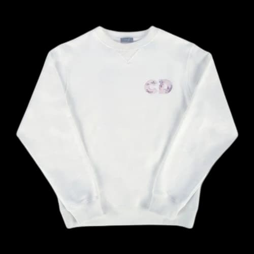 Dior Arsham Basketball Crewneck T-Shirt 'White'