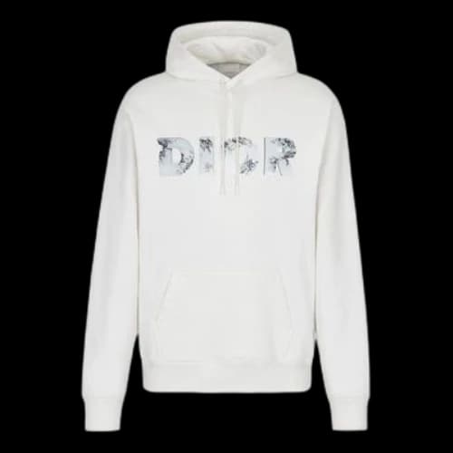DIOR x Daniel Araham 3D Faded Printed Cotton Cream