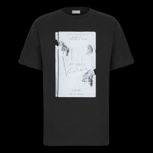 DIOR SS20 Daniel Arsham Faded Books 3D Print For Men Black