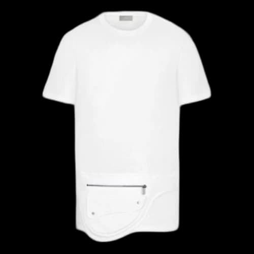 DIOR SS20 Tight Cotton Saddle Pocket For Men Beige