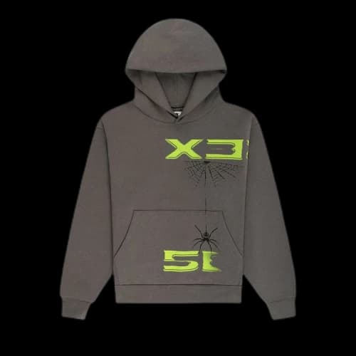 Sp5der 5ex Hoodie 'Wait Grey'