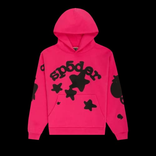 Sp5der Beluga Hoodie 'Pink'