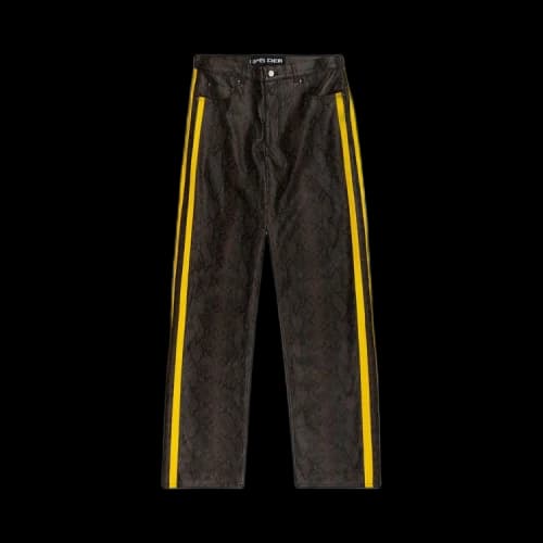 Sp5der Snake Leather Pant 'Brown'